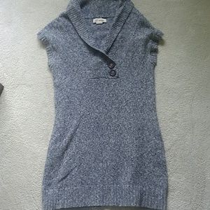 Sleeveless Sweater Tunic
